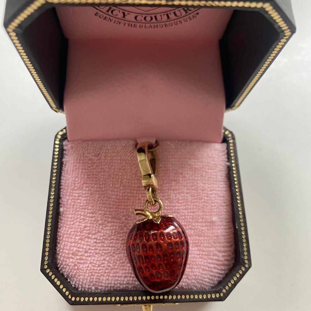 Juicy Couture Strawberry Charm Y2K
